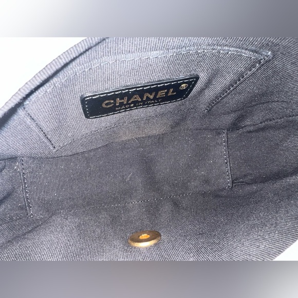 Chanel flap bag Chain soul mini caviar white - Picture 9 of 16